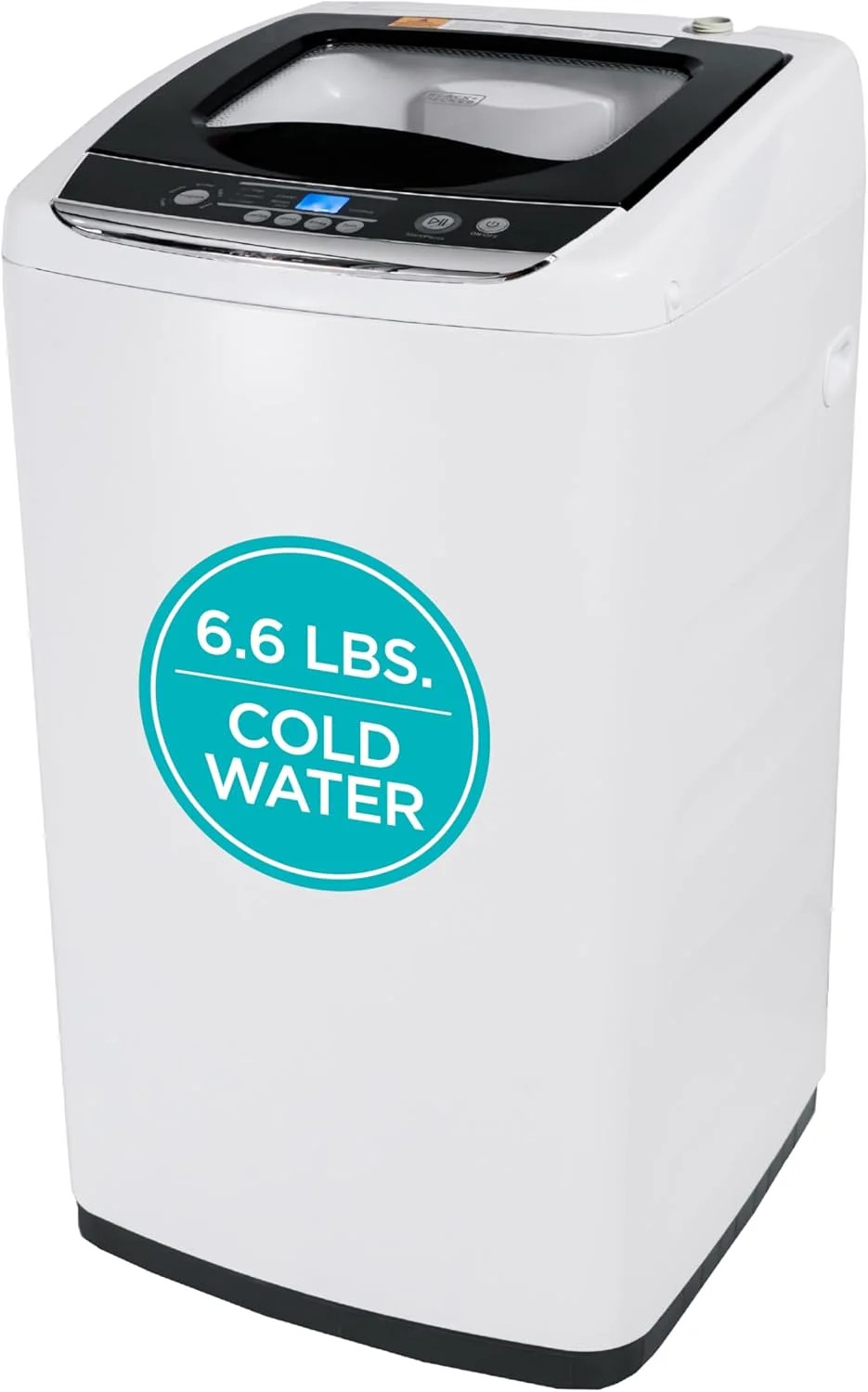 BLACK+DECKER 0.9 Cu. Ft. Portable Washer, 6.6 lb. Capacity Washing Machine for H