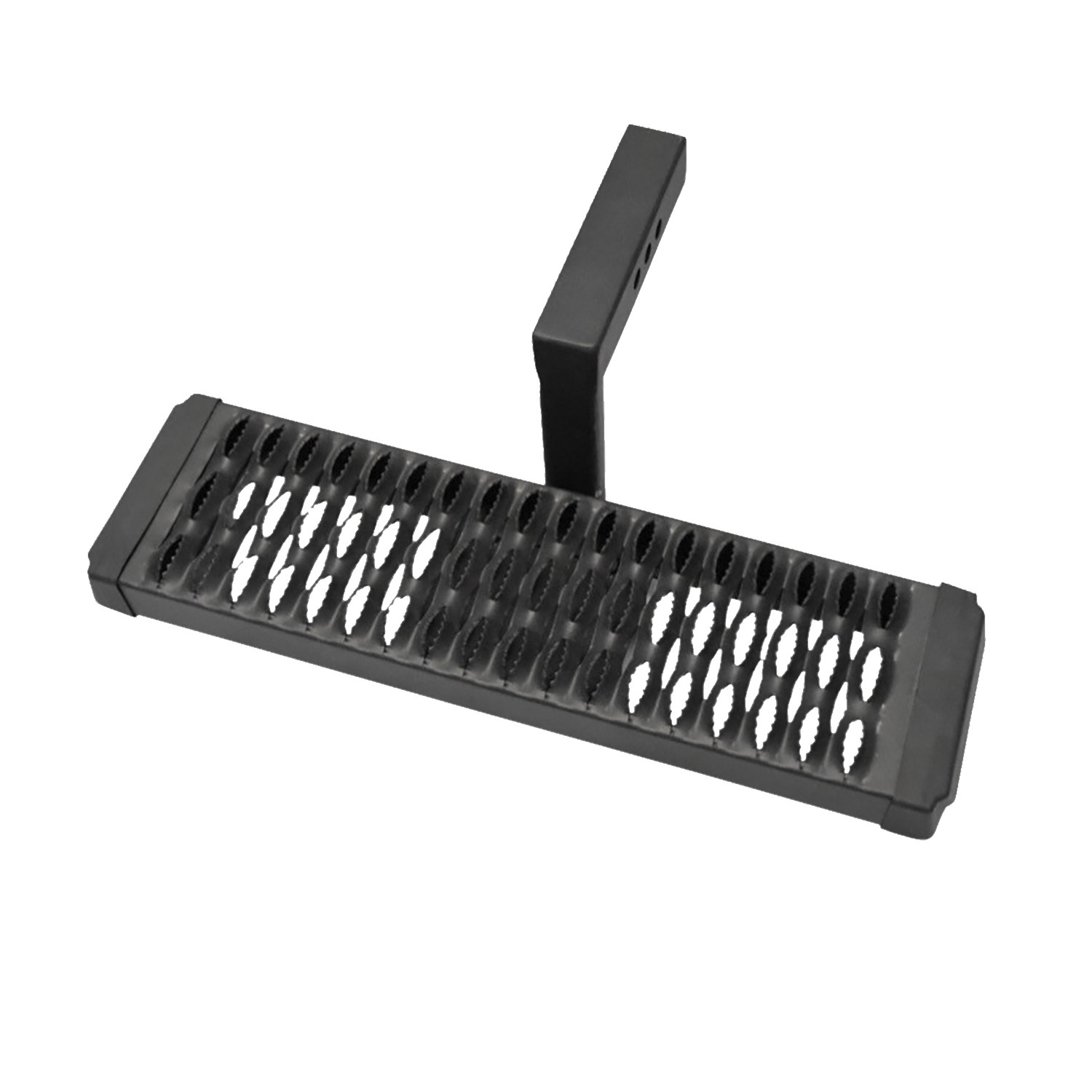 TrailFX Aluminum Hitch Step with Non-Slip Tread - Universal Drop Foot Accessory