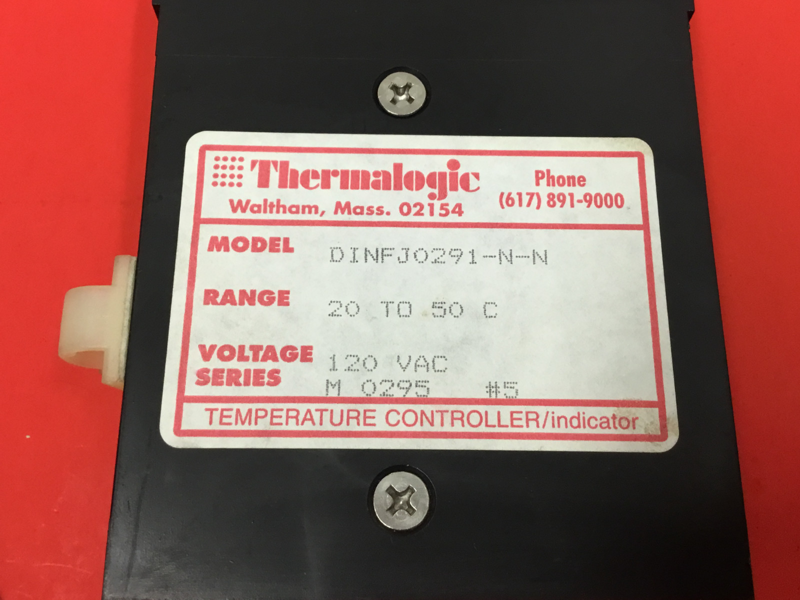 Thermalogic - P/N: DINFJ0291-N-N - Temperature Controller