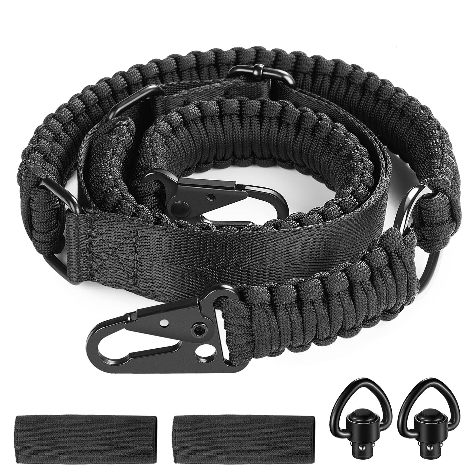 EZshoot Two Point Sling 550 Paracord Sling with Hooks and Swivels | Two Point...