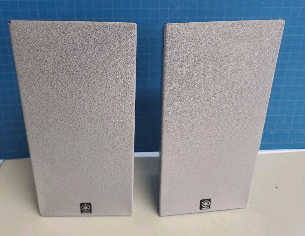 Yamaha DVR-S100 NX-S100S Left Right Front Silver Speaker Pair