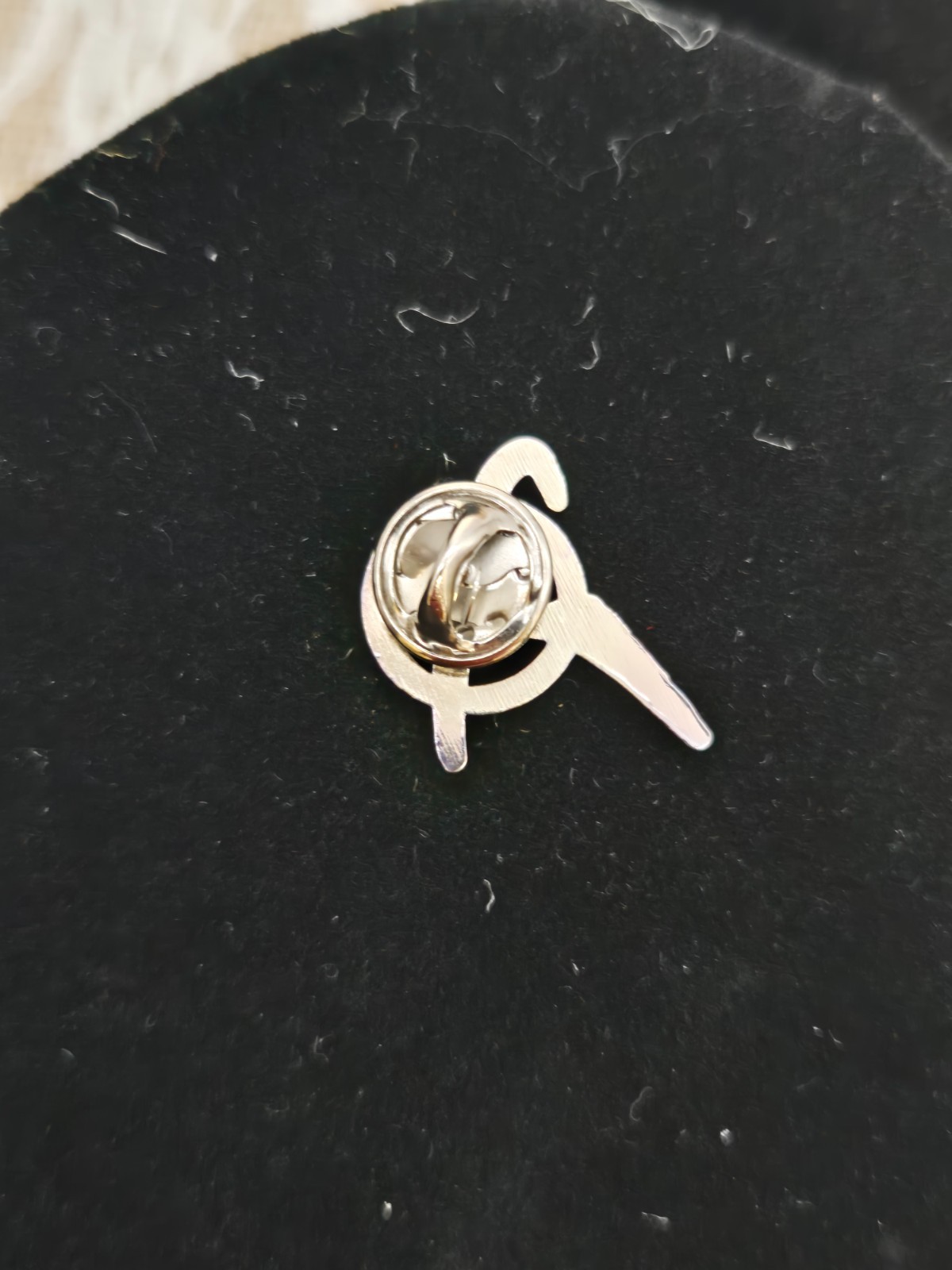 Boeing Logo Silver Lapel Pin