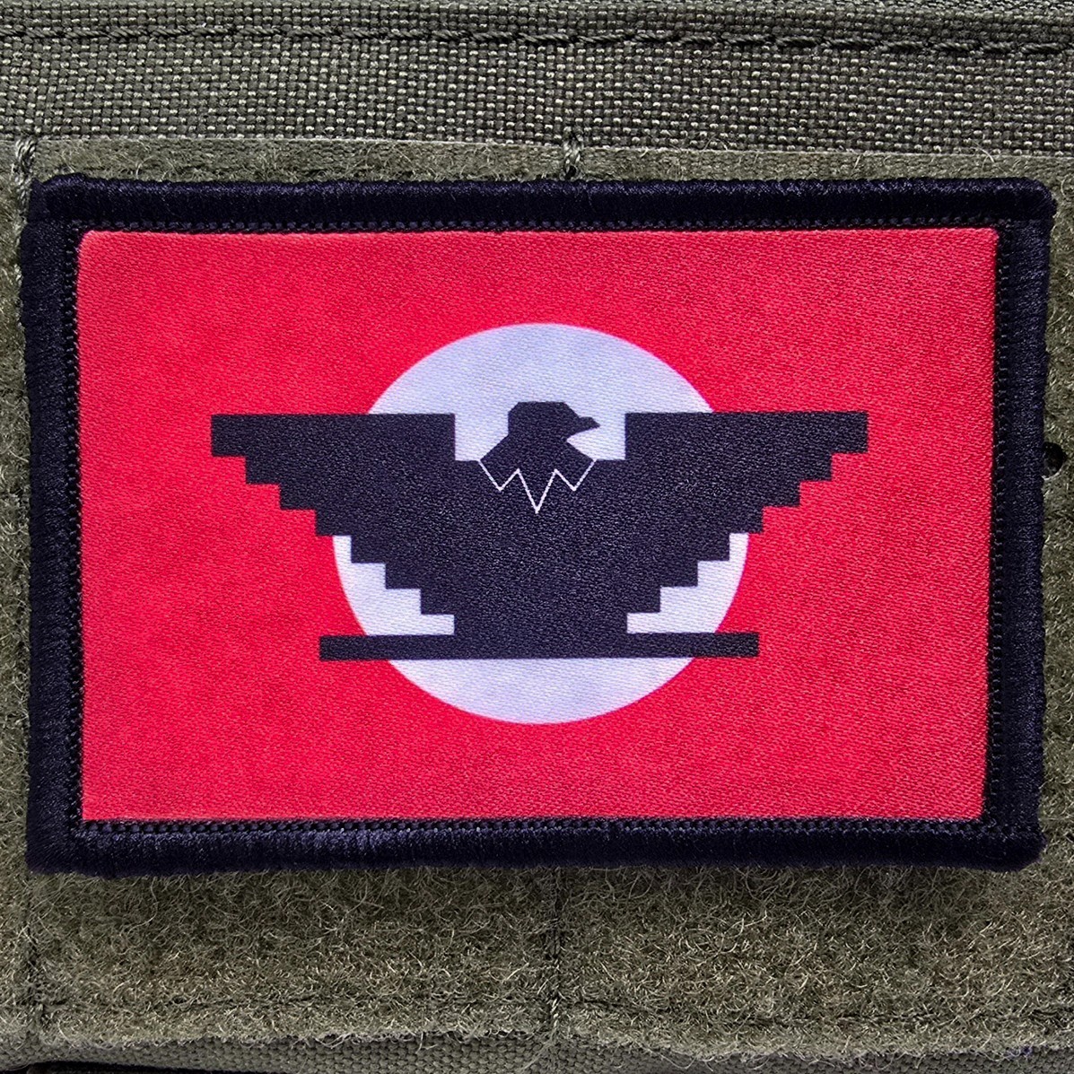 UFW Patch Moral Tactical United Farm Workers Union Army USA Flag Hook & Loop 3x2