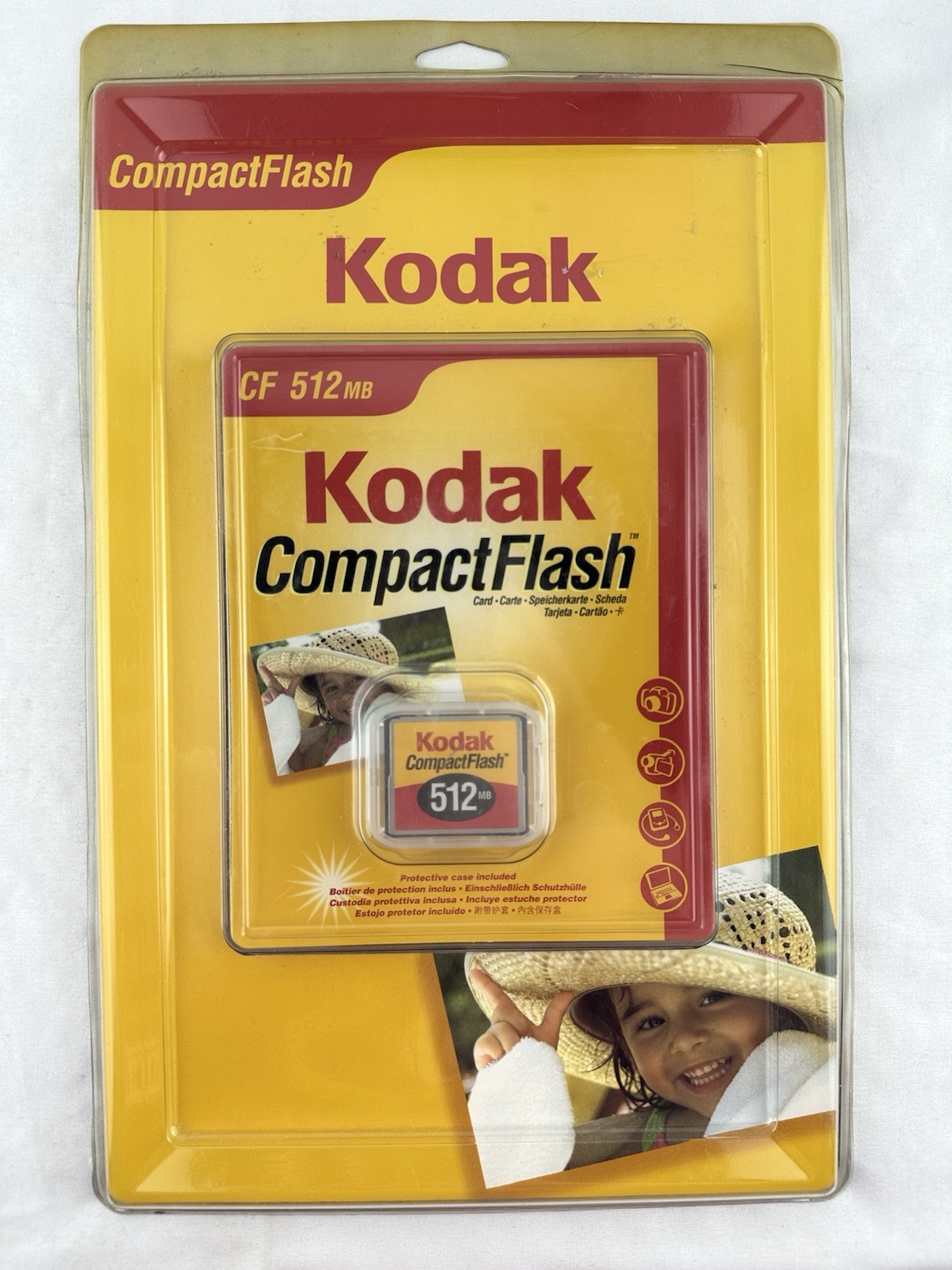 NEW Kodak 512MB CF Compact Flash Camera Memory Card Sealed