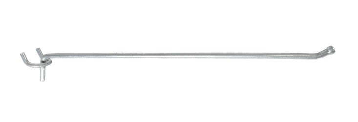 (50 PACK) HB12 12 Inch Heavy Duty All Metal Peg Hooks  .225 Diameter Strong Hook