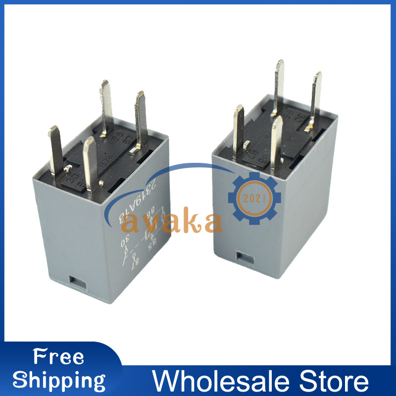 Fits Dodge for Ram - 2pcs 68083380AA 4 Pin Automotive Power Relay 12VDC