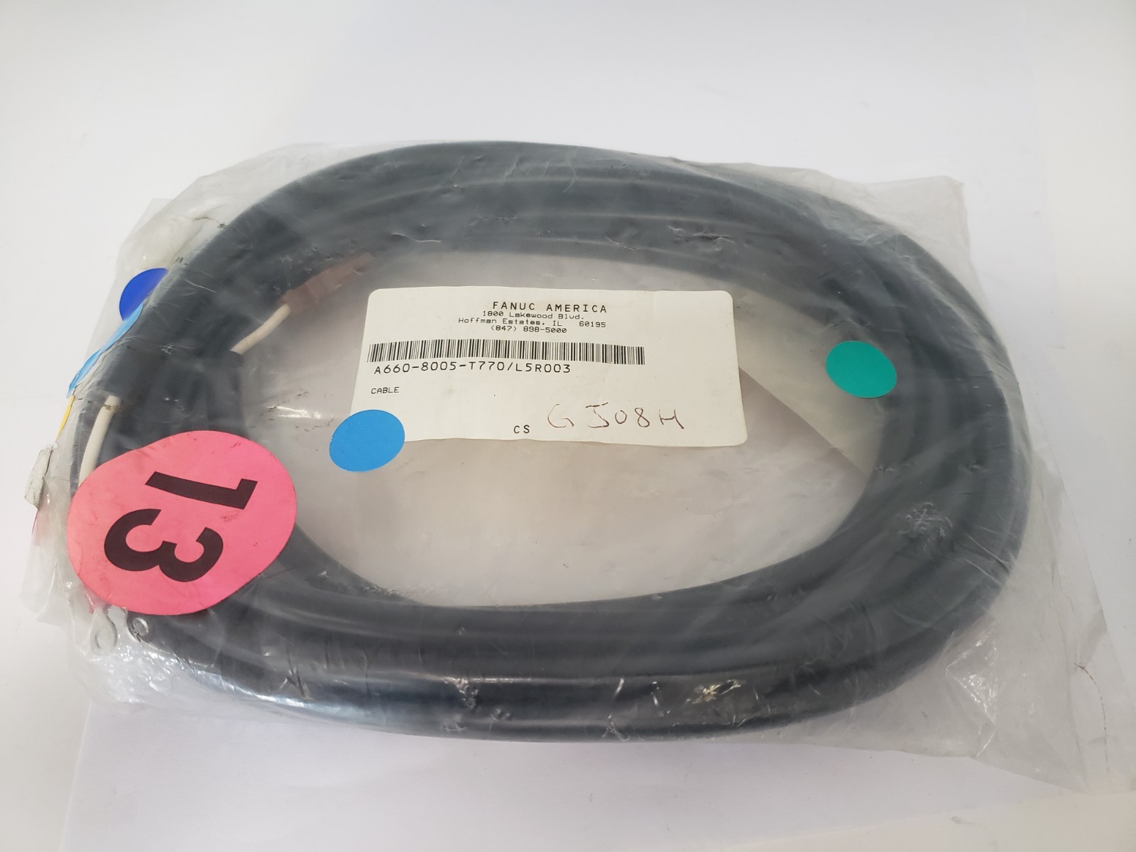 FANUC A660-8005-1770/L5R003 CORDSET CABLE NIB