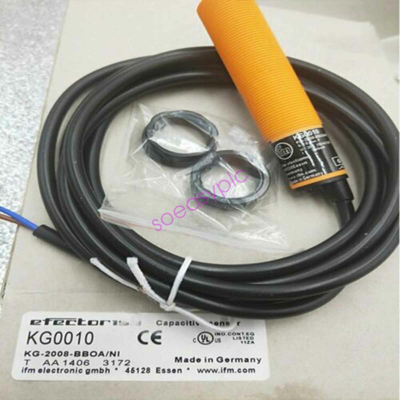 IFM KG0010 Capacitive Sensor Threaded Type  20...250 AC/DC New #