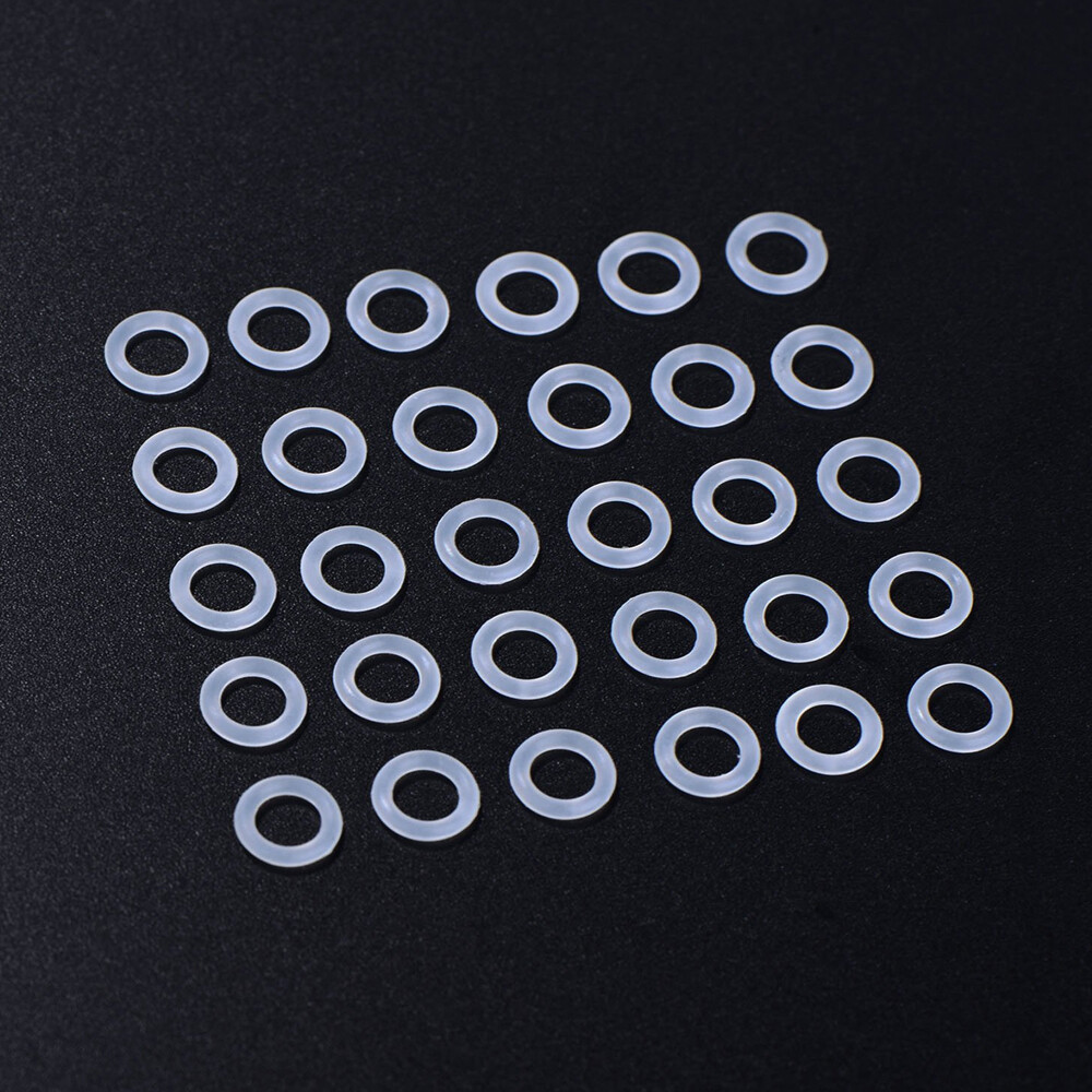 108Pcs White Keycap Rubber O-Ring Switch Sound Dampeners For Cherry MX Keyboards