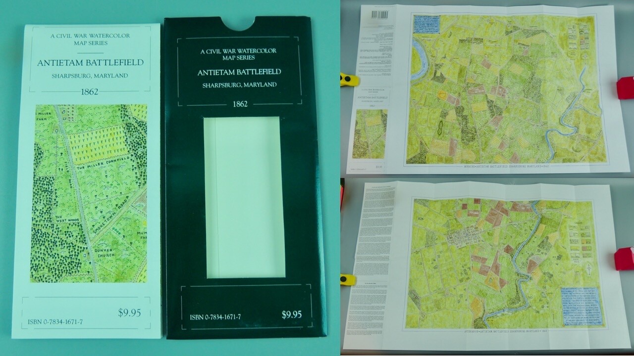 McElfresh Map Company, LLC – Complete 7 Civil War Maps & 2 Post Cards