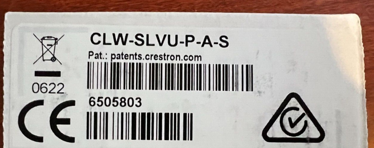 Crestron CLW-SLVU-P-A-S Cameo Remote Dimmer - Almond Smooth