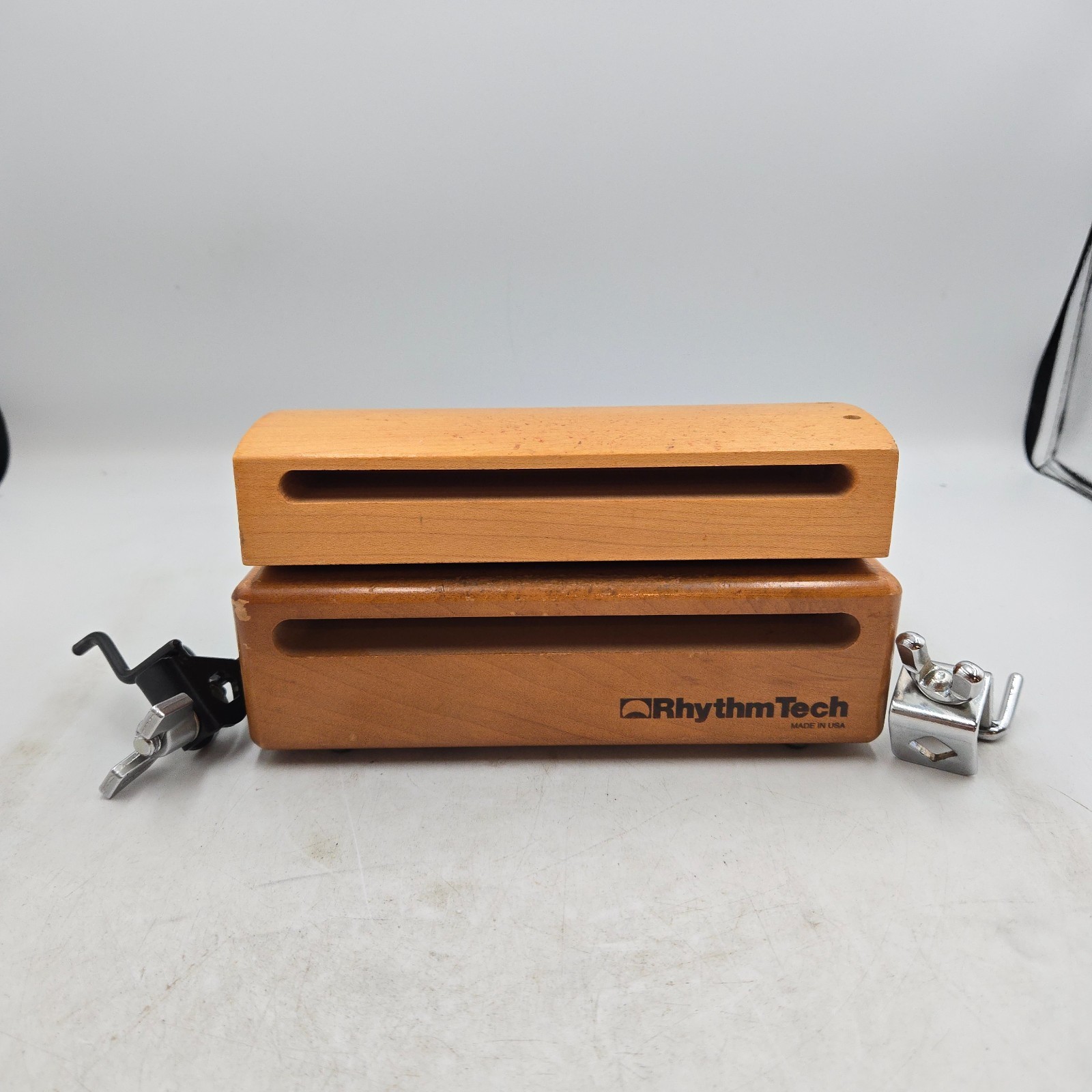Rhythm Tech Chop Block + Unbranded Wood Percussion Insturment