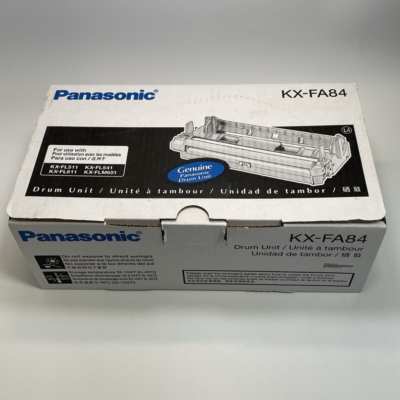 Genuine Panasonic KX-FA84 Drum Unit for KX-FL Series Printer
