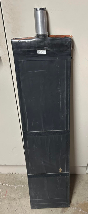 Plastic Scintillator Large Piece 42x10x2 inches with PMT TSA Systems DA1036