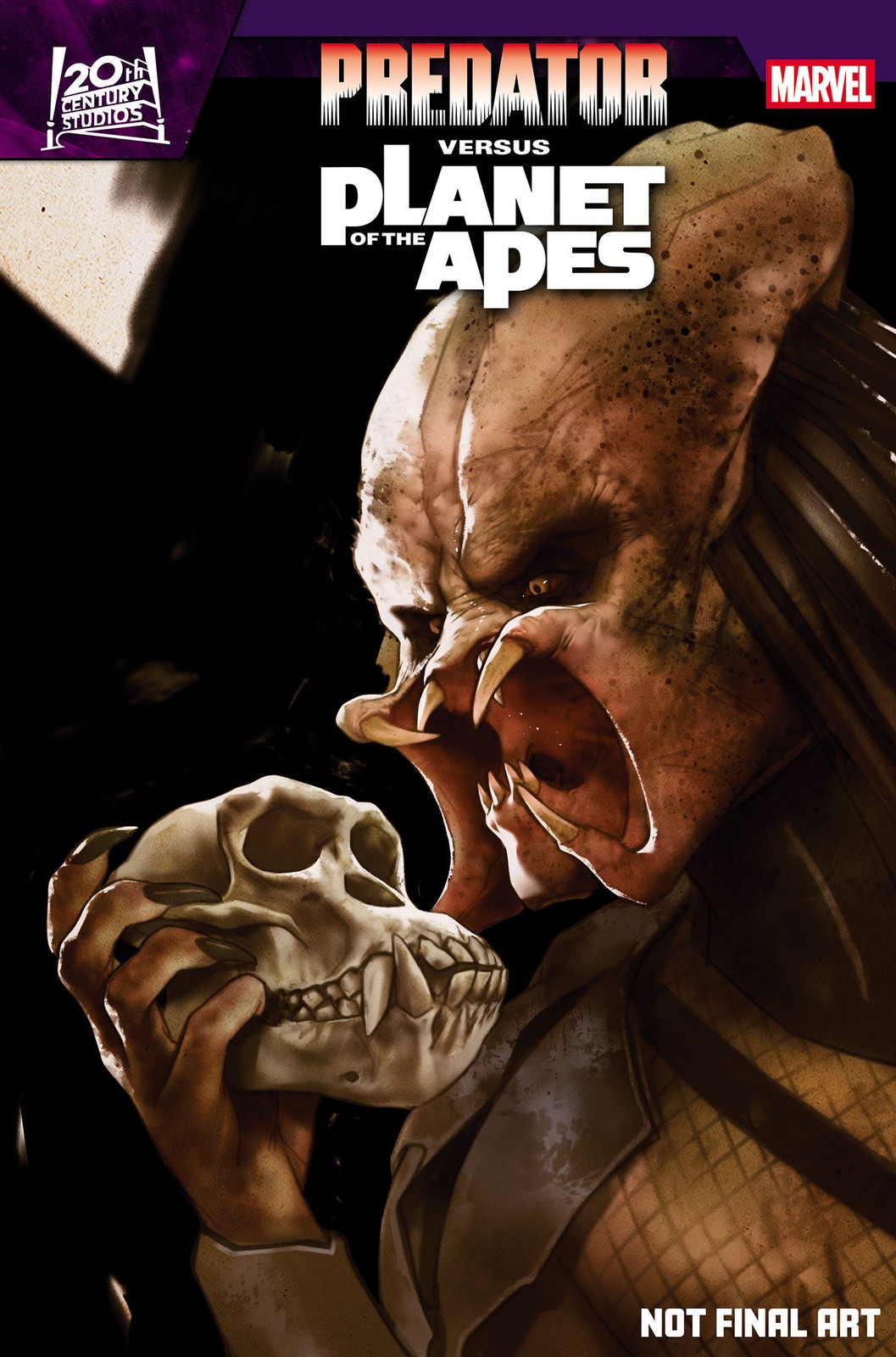 Predator Vs. The Planet Of The Apes #1 Ben Oliver Foil VAR 7/29/26
