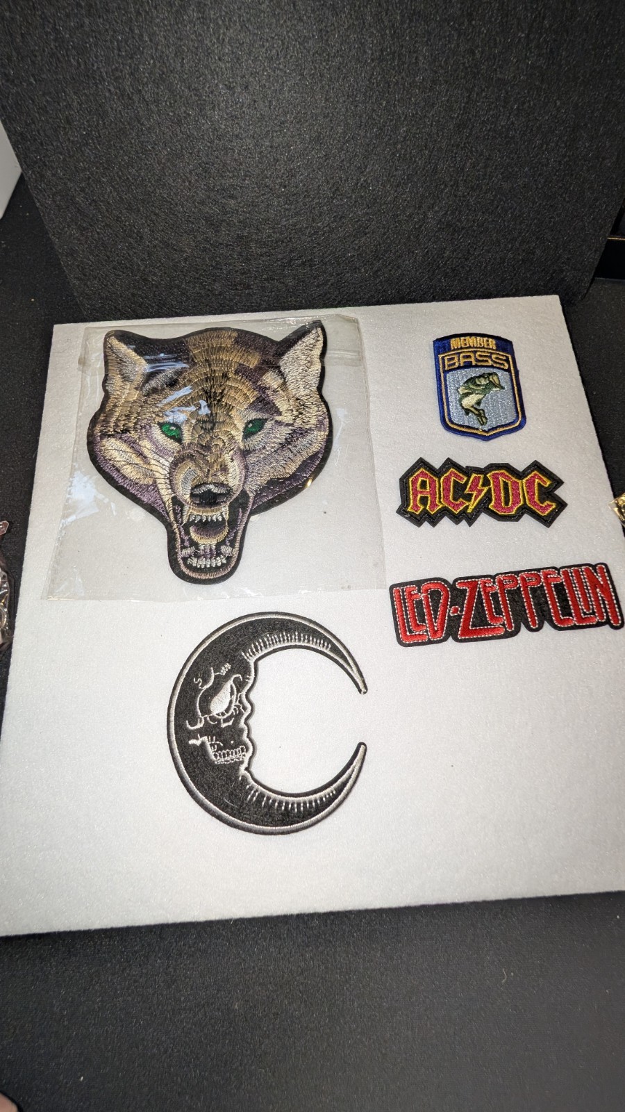 5pc Vintage Rocker/ Biker Patches