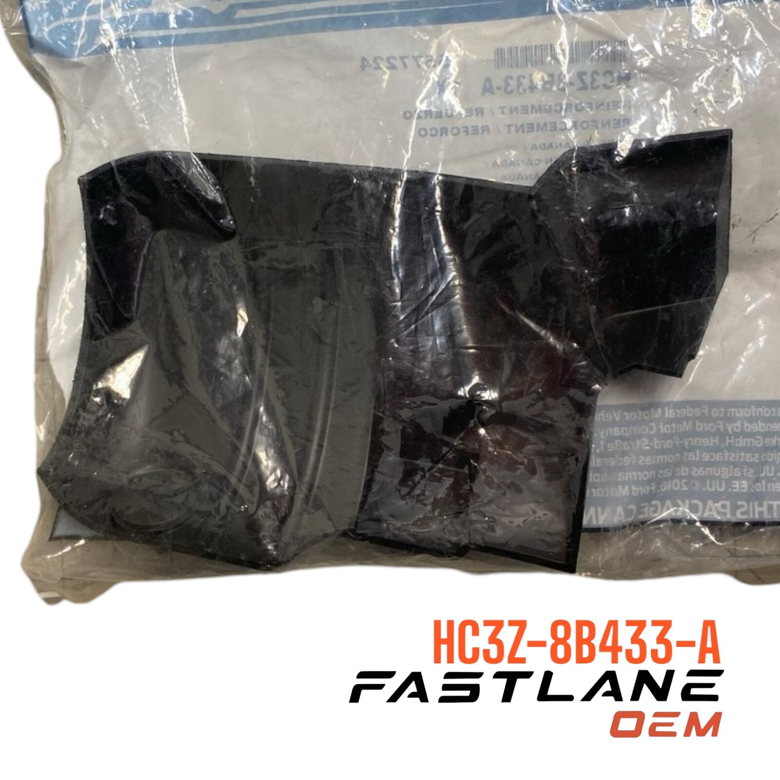2017-2018 FORD F-250 AIR DEFLECTOR REINFORCEMENT NEW OEM HC3Z-8B433-A