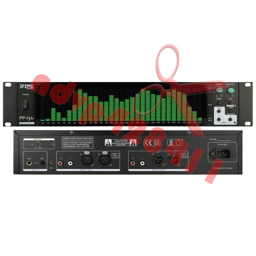 BDS PP-131P Green Audio Spectrum Analyzer Display VU Meter 31-Segment AC 90-260V