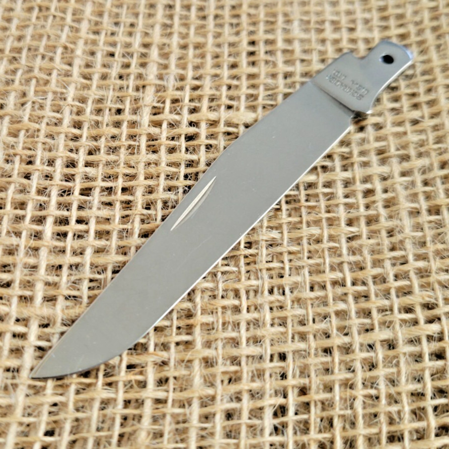 Schrade Knife Blade Replacement Mirror Finish Stainless Clip Point 697 USA MADE