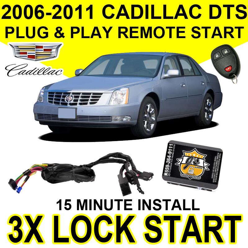 2010 CADILLAC DTS PLUG & PLAY REMOTE STARTER SIMPLE DIY PLUG IN INSTALL