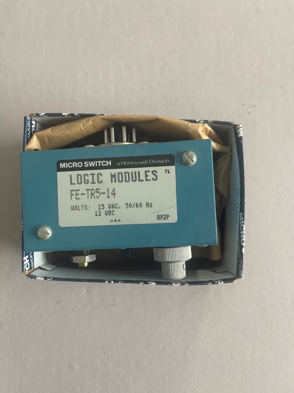 Honeywell Micro Switch FE-TR5-14 Photoelectric Sensor Control TR Logic Module