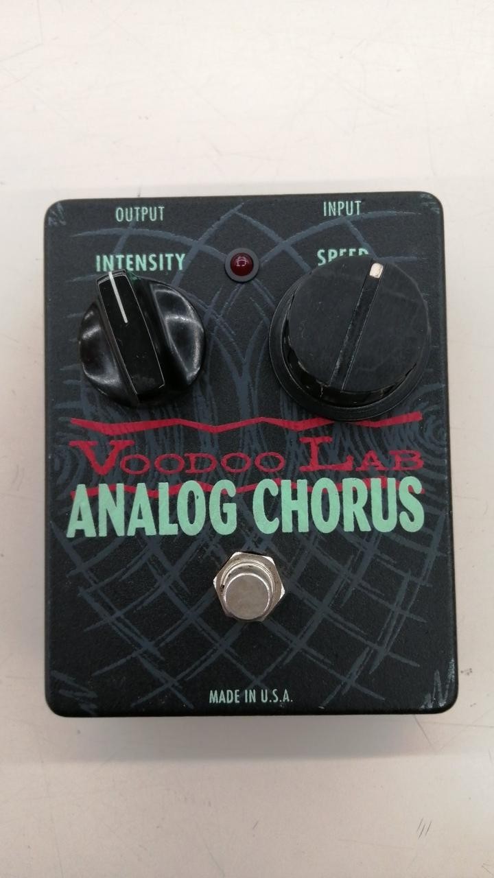 Voodoo Lab Analog Chorus Guitar Effects Pedal - True Bypass, Compact Design
