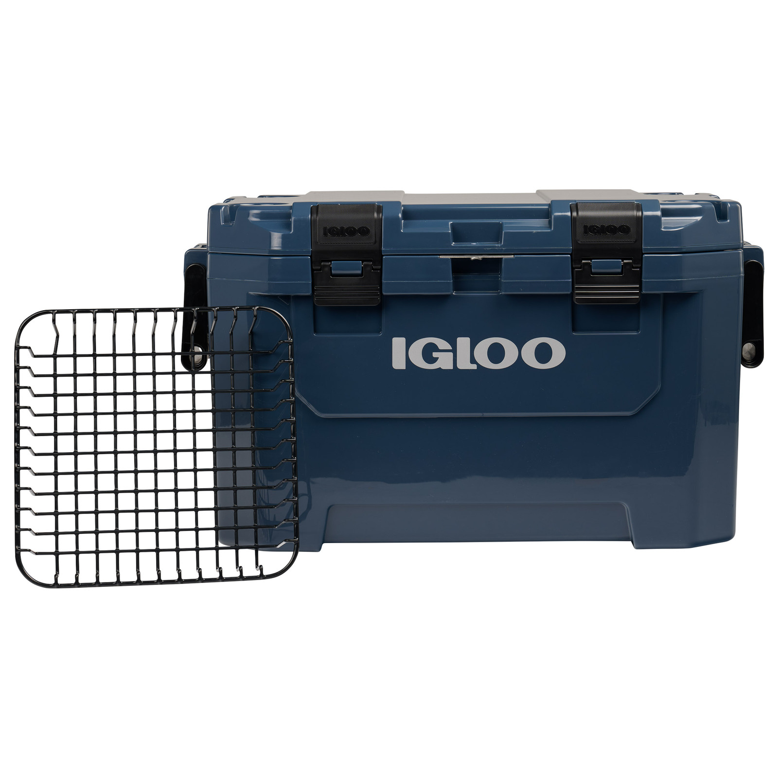 Igloo 70 QT Yukon Cooler, Injection-molded, Foam-insulated Wall & Lid, Blue, NEW