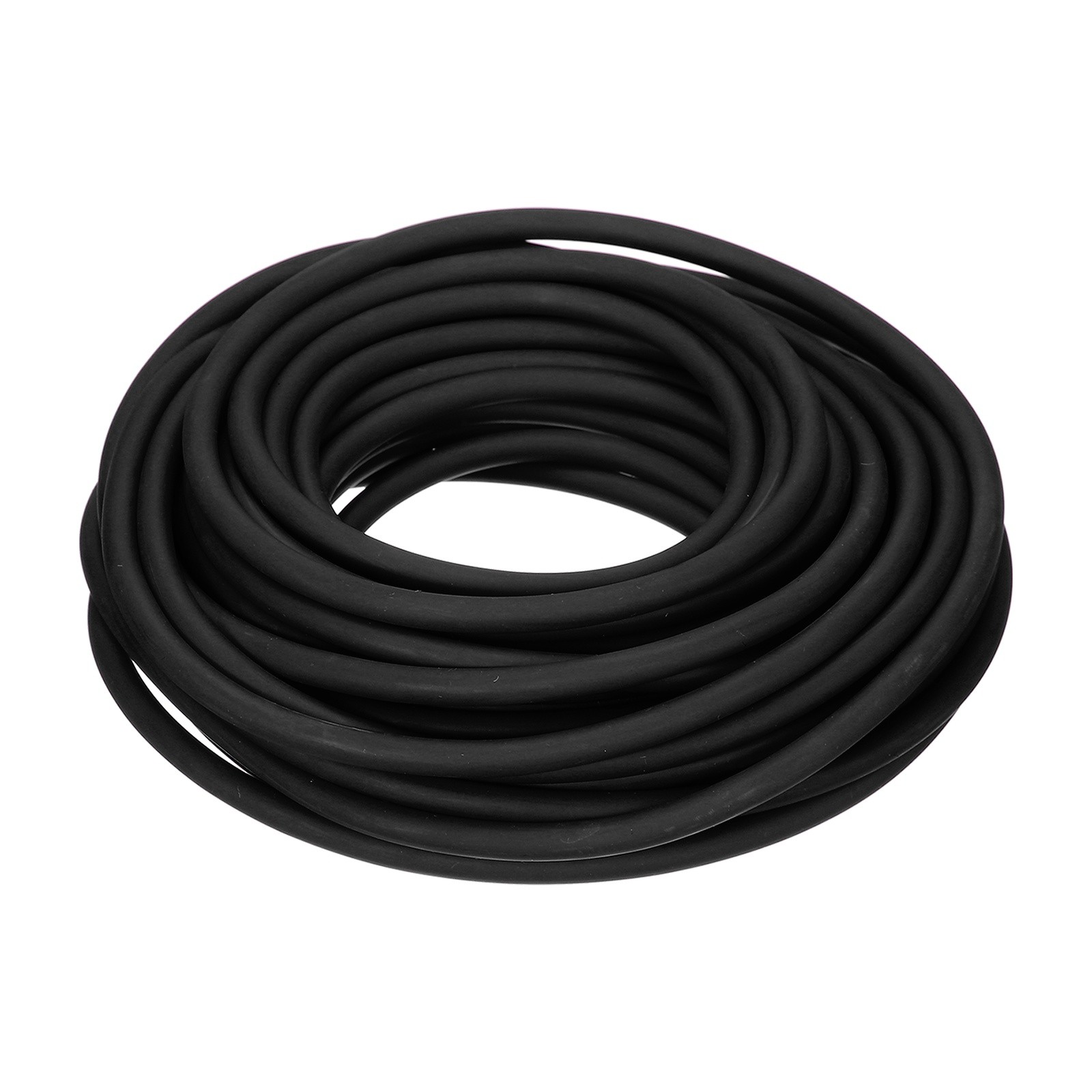 Natural Latex Rubber Band, 32.8FT Slingshots Band 0.24"x0.12"(ODxID) (Black)