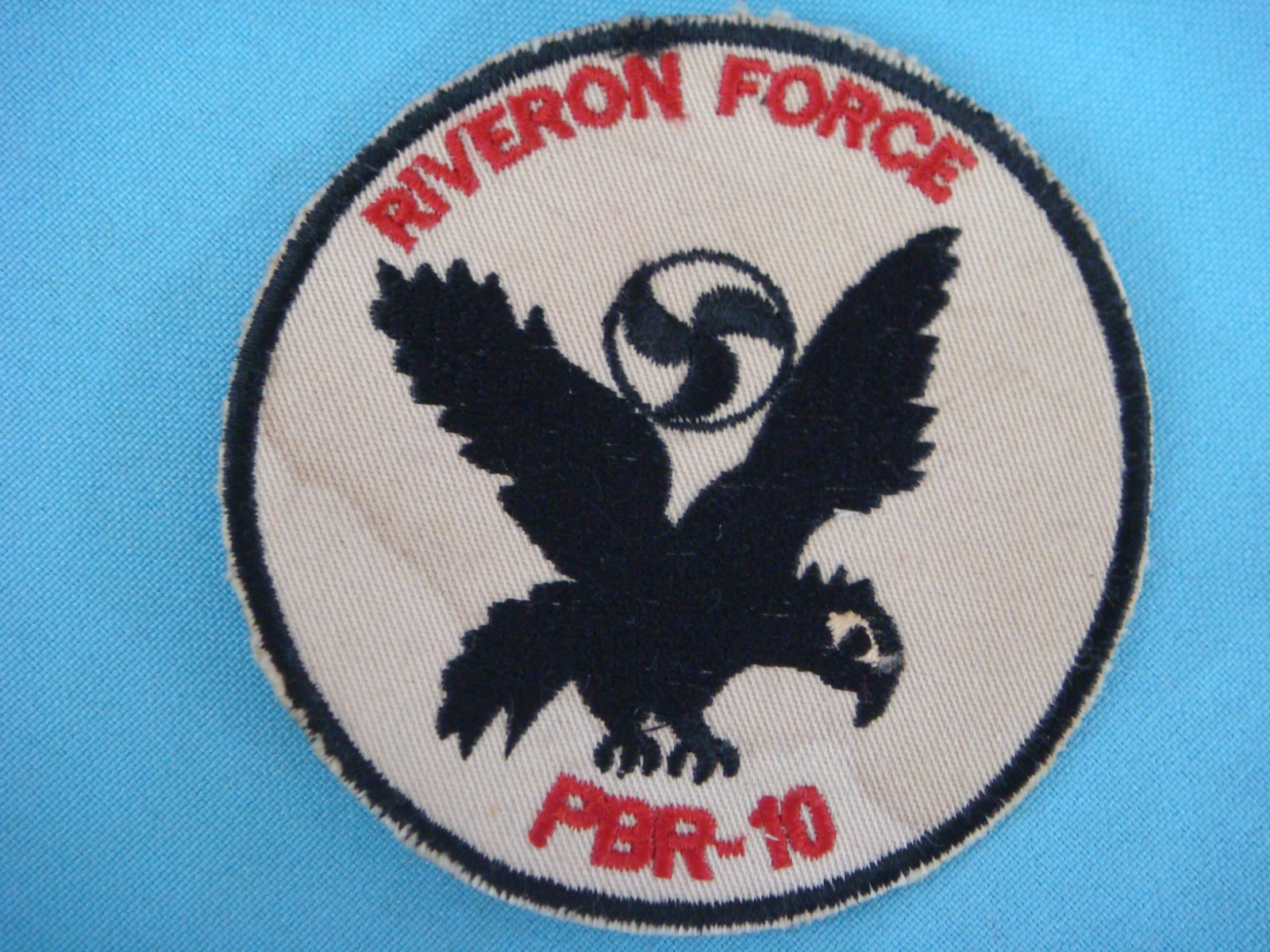VIETNAM WAR PATCH, US NAVY RIVER SQUADRON FORCE PBR-10