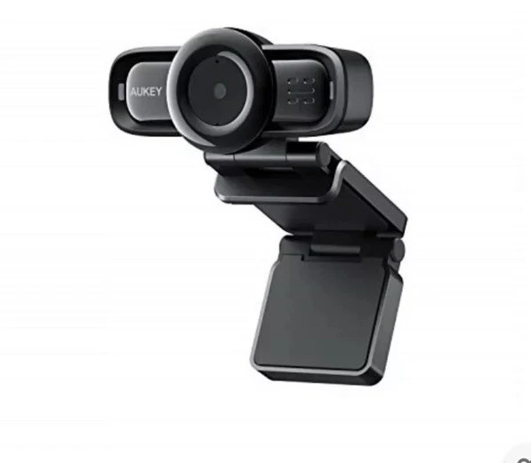 AUKEY 1080p Webcam Auto Focus Dual Noise Reducing Microphone - USB PC-LM3 SEALED