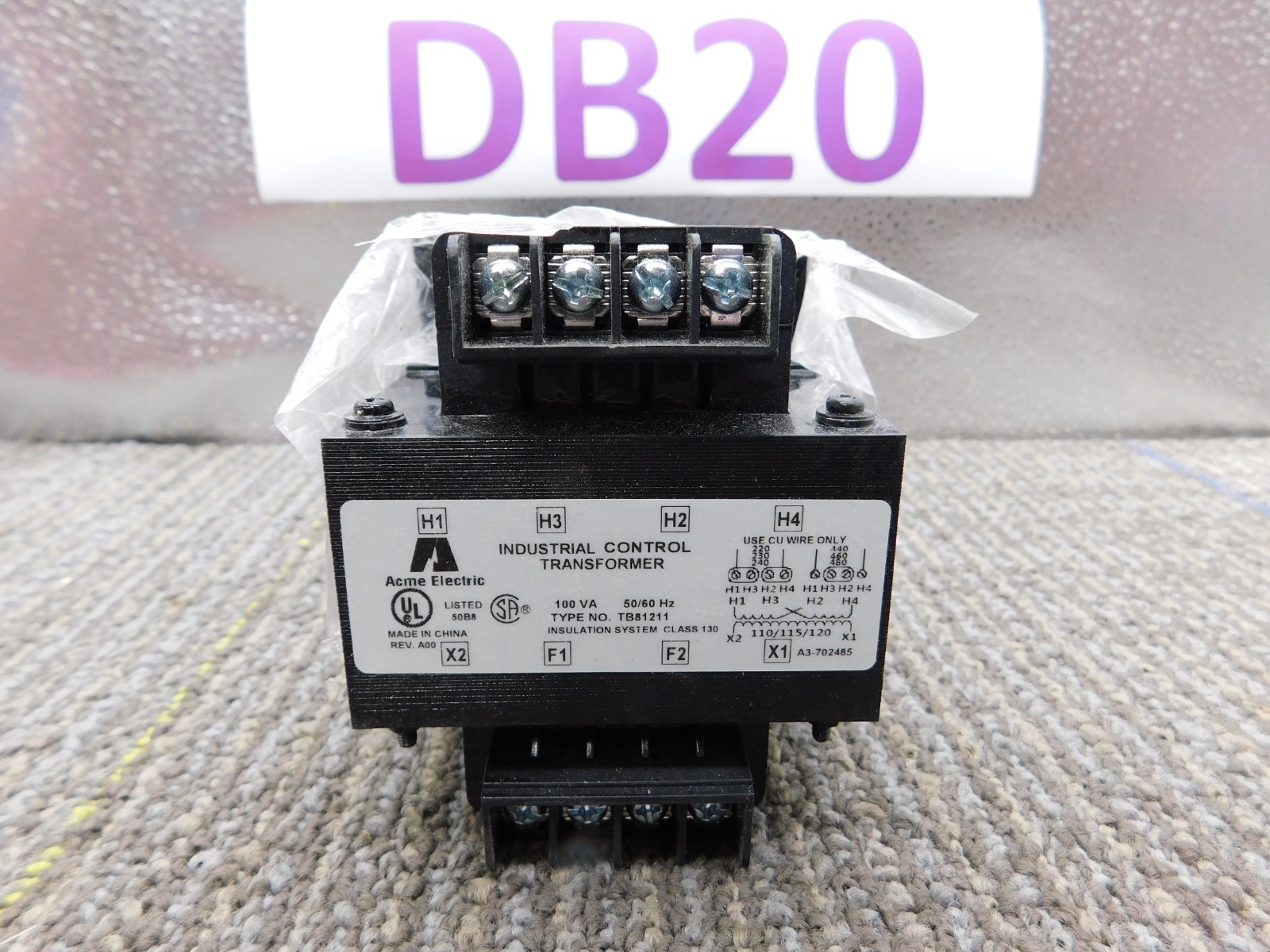 NEW ACME TB81211F3 Industrial Control Transformer