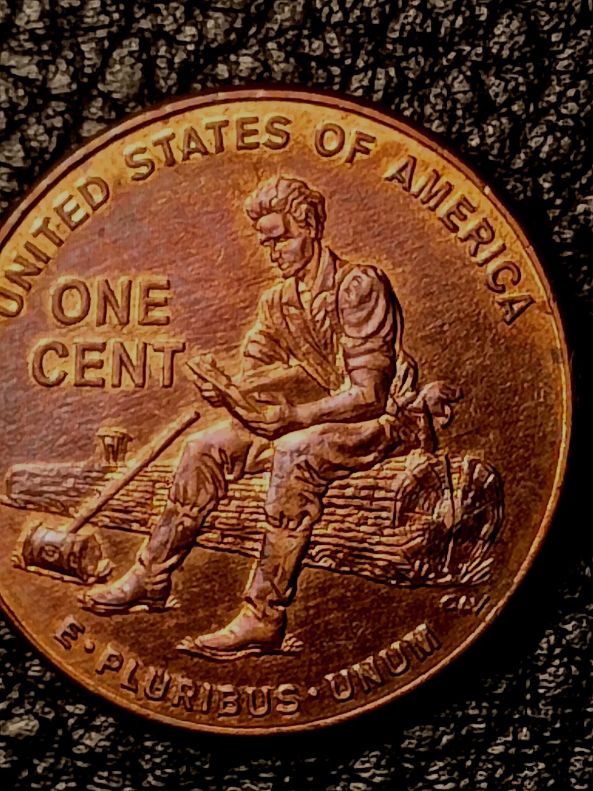 2009 D Bicentennial Lincoln Cent VERY RARE ERROR  CLV ...VERY shine piece ungdd