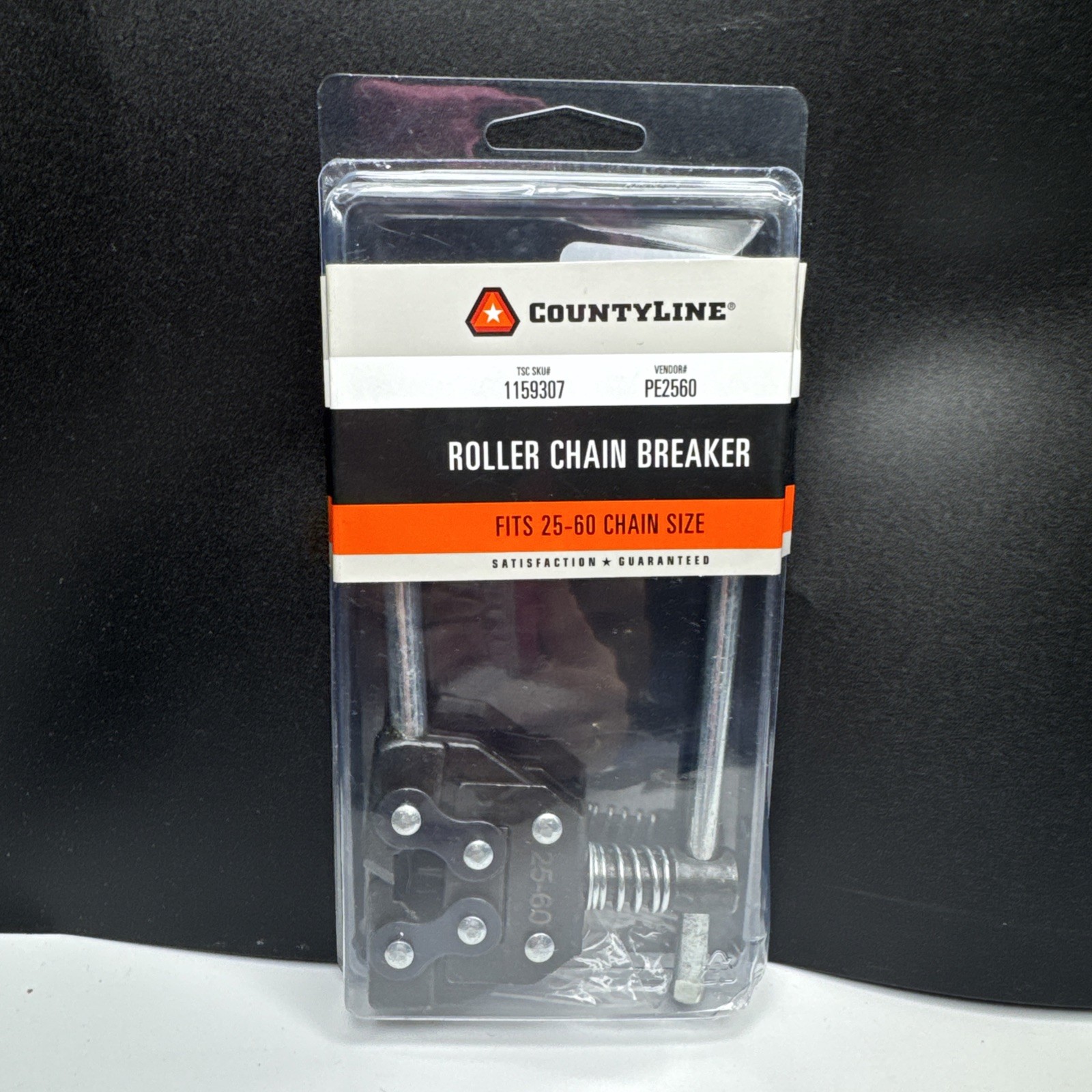 CountyLine Roller Chain Breaker Tool Fits 25-60 Chain Size New In Package