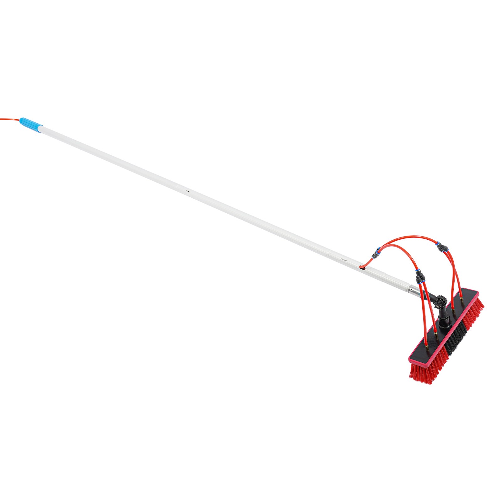 Solar Panel Cleaning Brush Outdoor Window Adjustable Pole Cleaning Kit