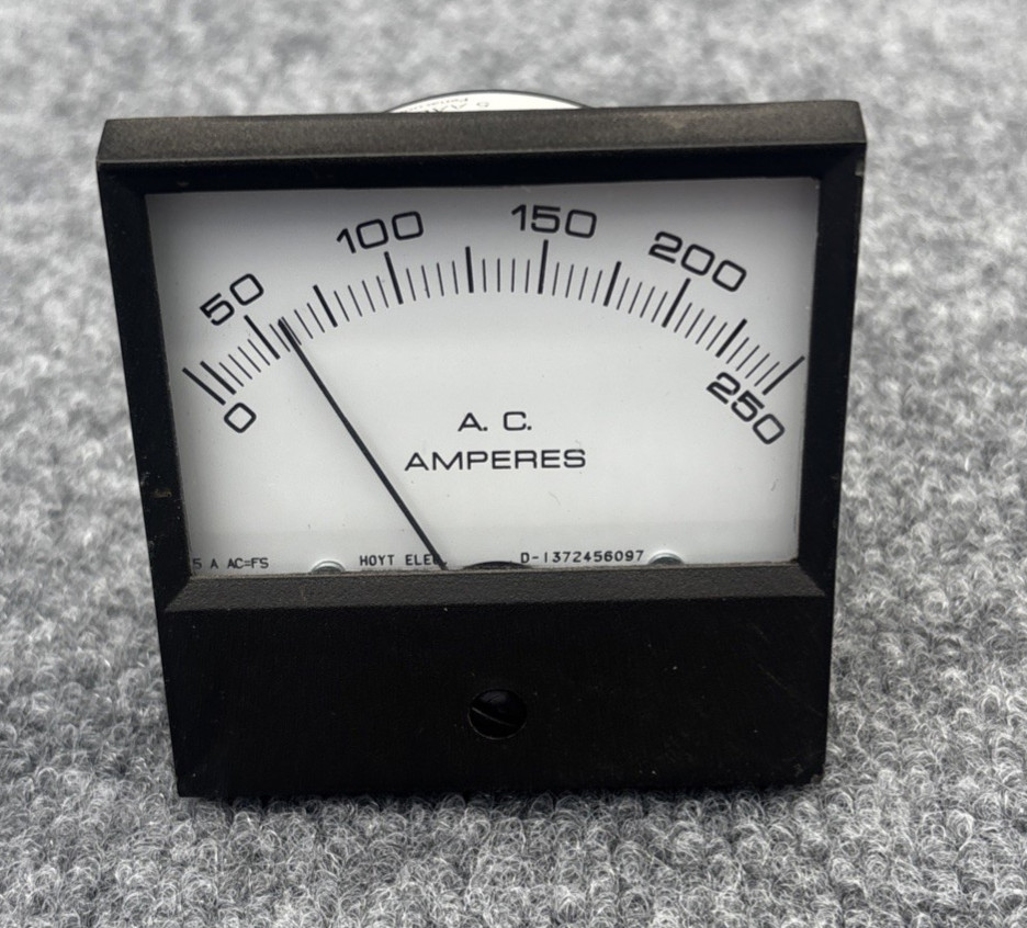Hoyt 4036-UL  Analog Panel Meter Industrial Test Instrument 4036 Used