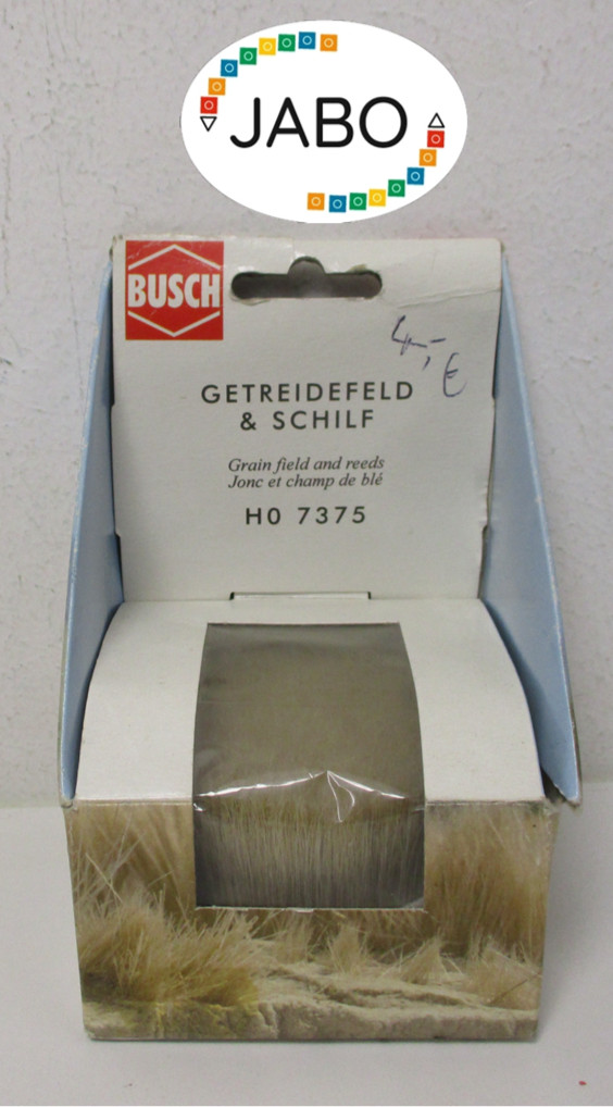 (RH / B 14) BUSCH H0 7375 Grain Field & Reeds NEW