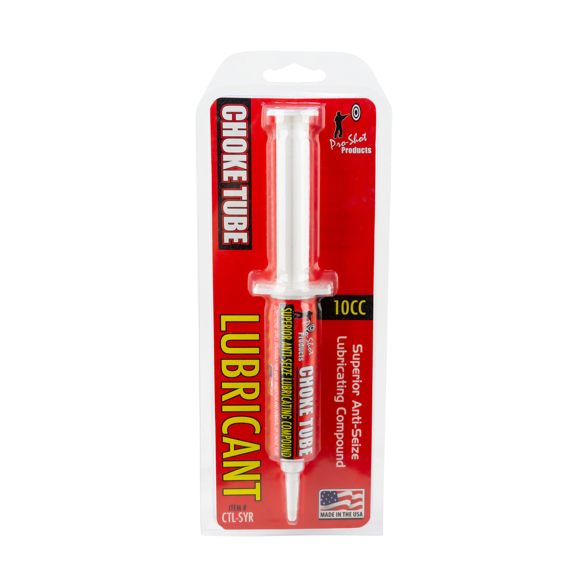 Pro-Shot® 10cc Syringe Choke Tube & Suppressor Thread Lube, FREE SHIPPING