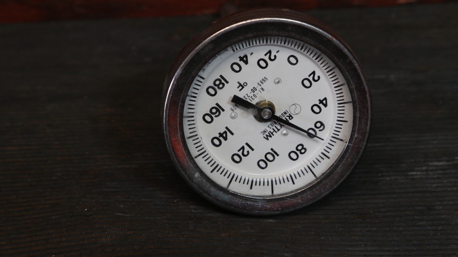 RHYTHM 0-180 F BiMetal Thermometer/Temperature Gauge FREE SHIPPING
