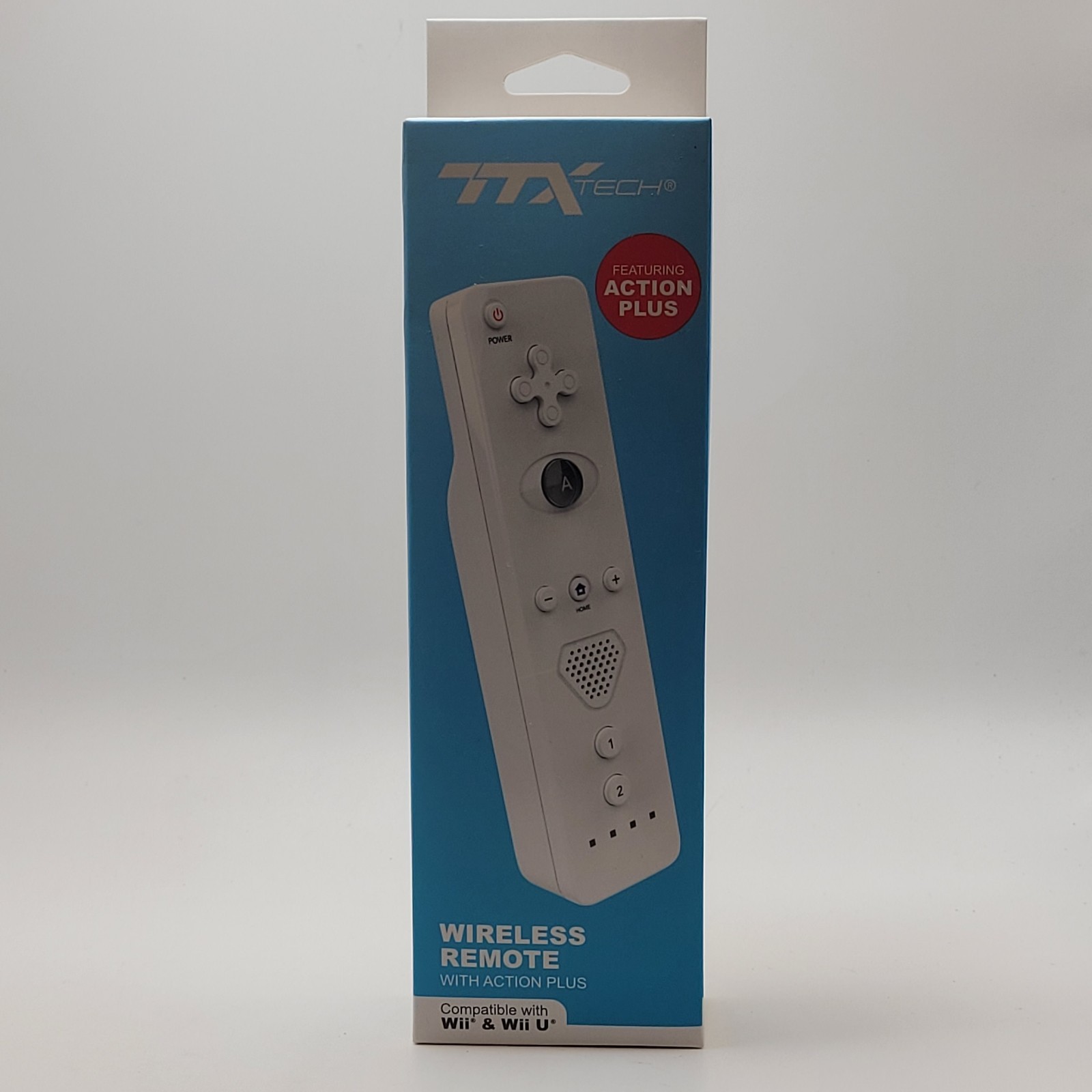 Wii Remote Controller Built-In Action/Motion Plus For Nintendo Wii+Wii U + Strap