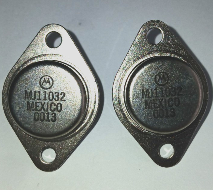 Motorola MJ11032 NPN Si. Darlington Power transistors/Lot of 2/NOS/TO-3 pkg.