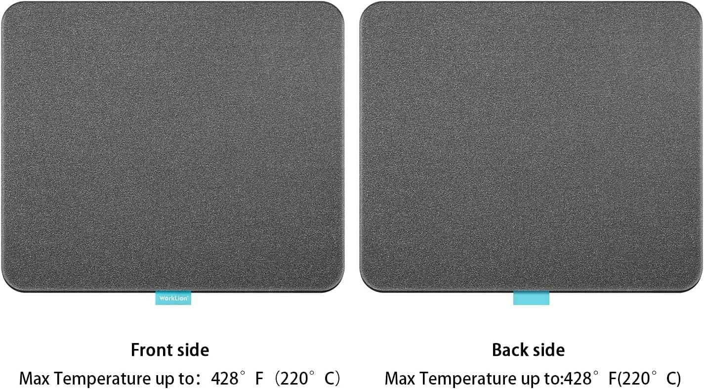Heat Press Mat 11"x13": Double-Sided Fireproof Materials Protective Resistant...