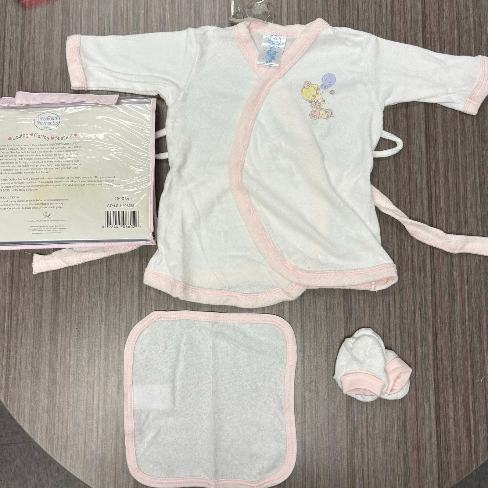 Vintage Precious Moments Baby Bath Set