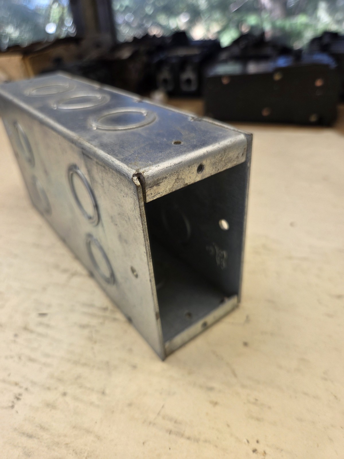 Raco Thru Wall Single Gang Box  2" x 5"