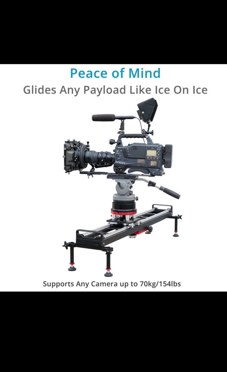 Proaim Flyking Precision Video Camera Slider (Mitchell Mount) + Flight Case 4ft!