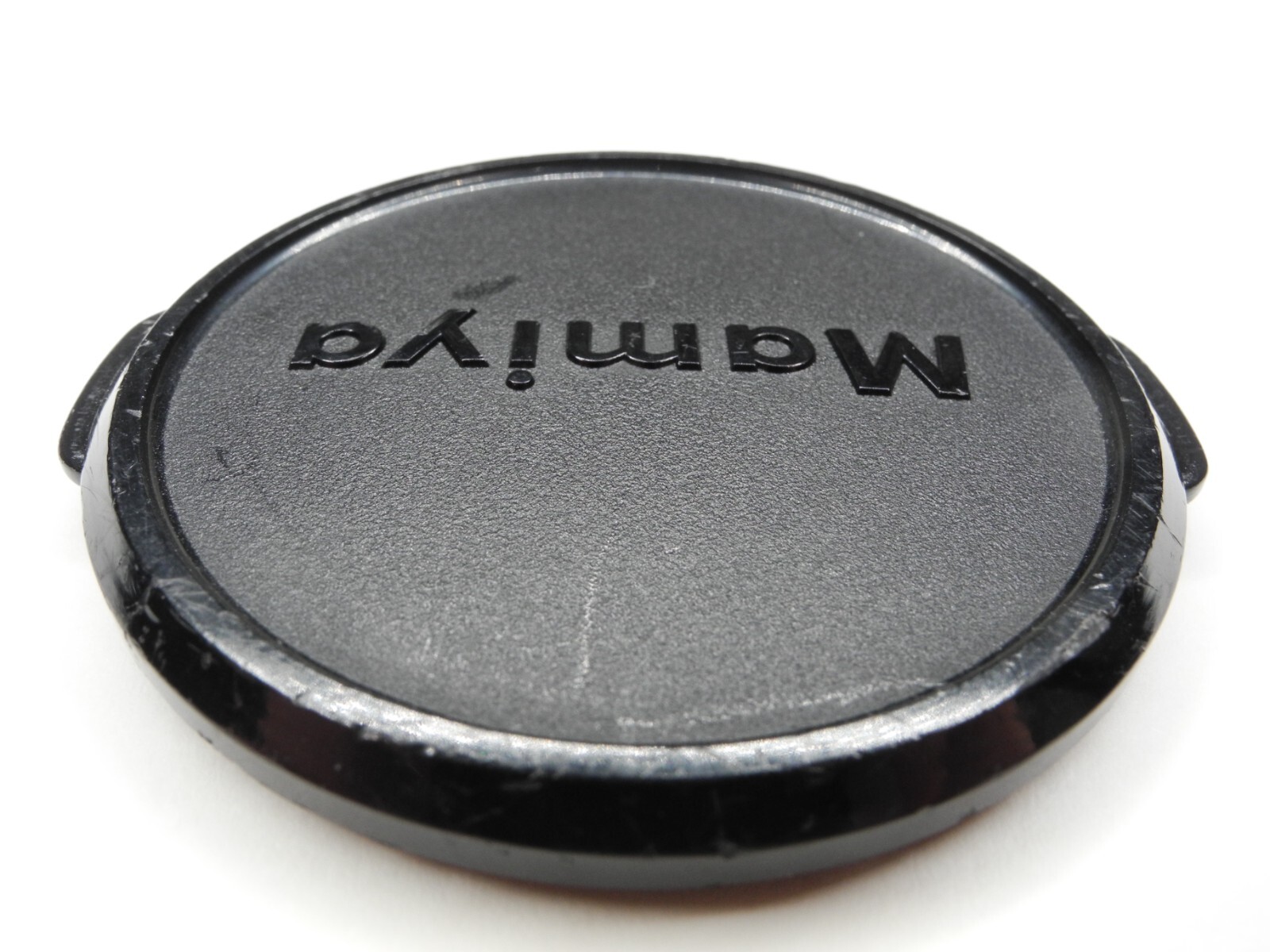 Mamiya 58mm Genuine Black Snap On Front Camera Lens Cap