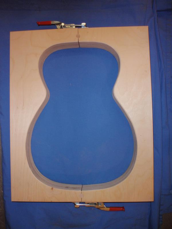 Blues Creek Guitars  CF  Martin 14 size  0  building mold   0-14