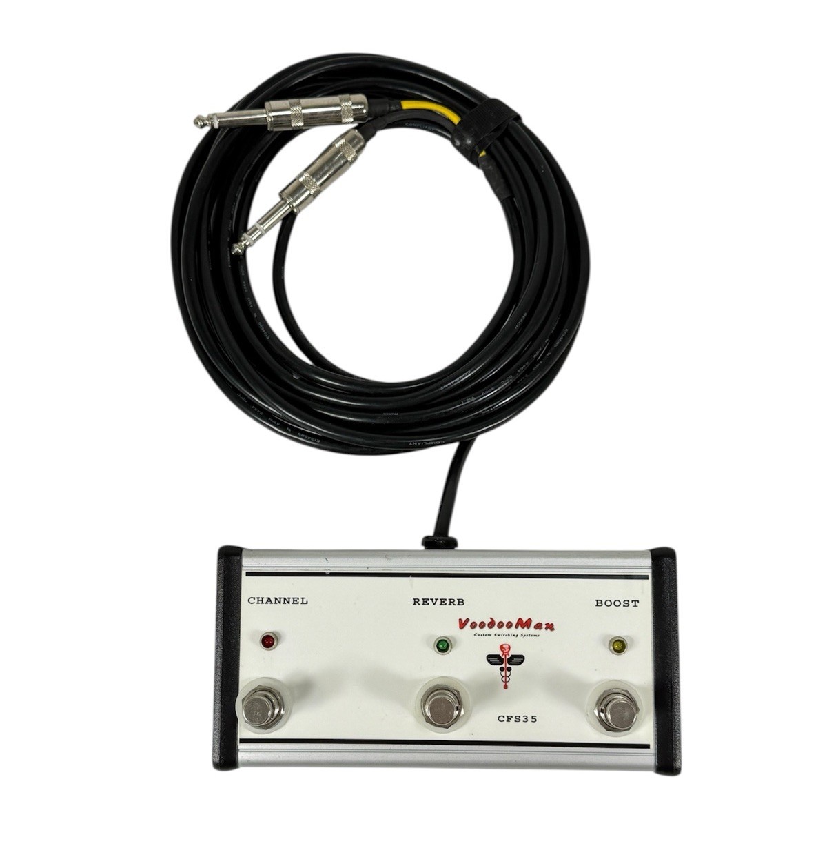 Voodoo Man CFS35 Custom Switch Guitar Foot Pedal - Channel/Reverb/Boost