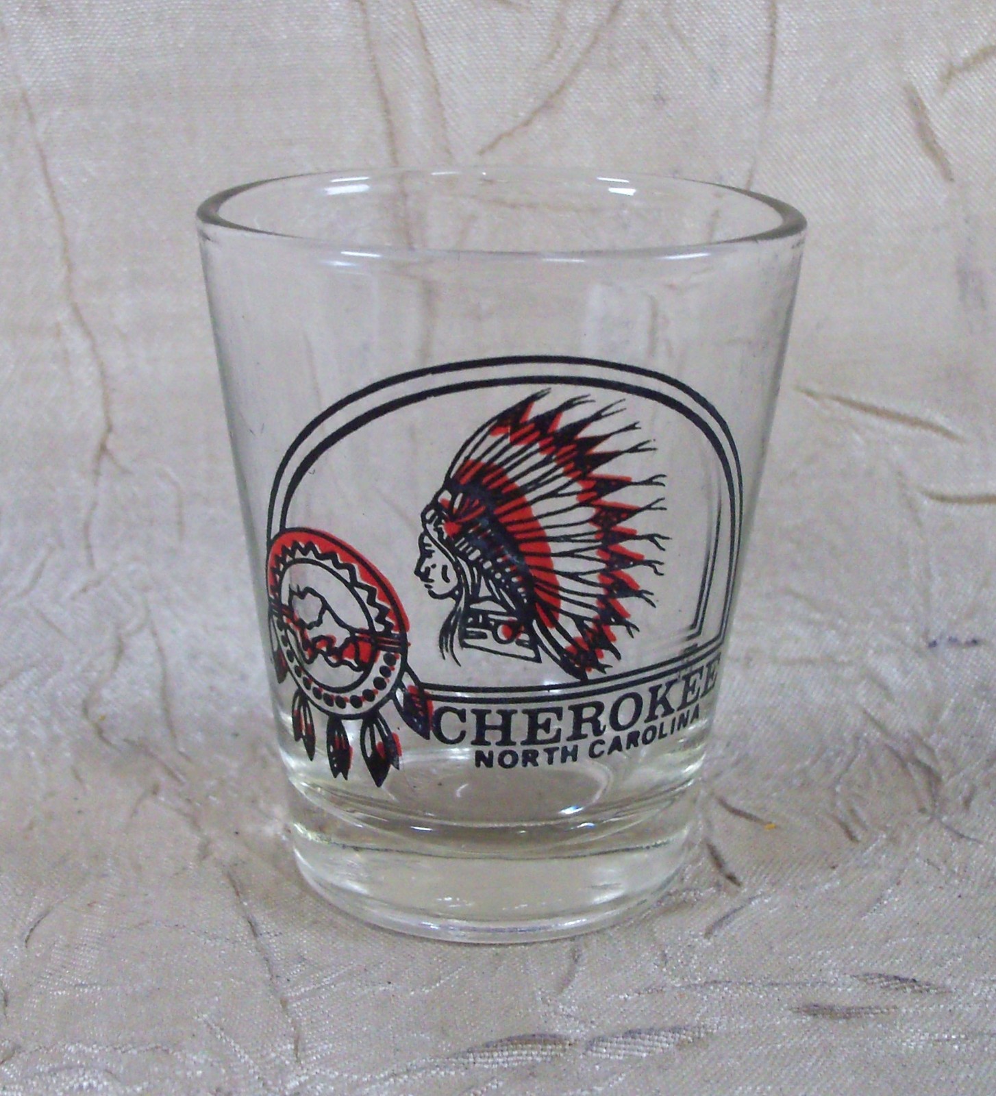 Cherokee North Carolina Souvenir Shot Glass