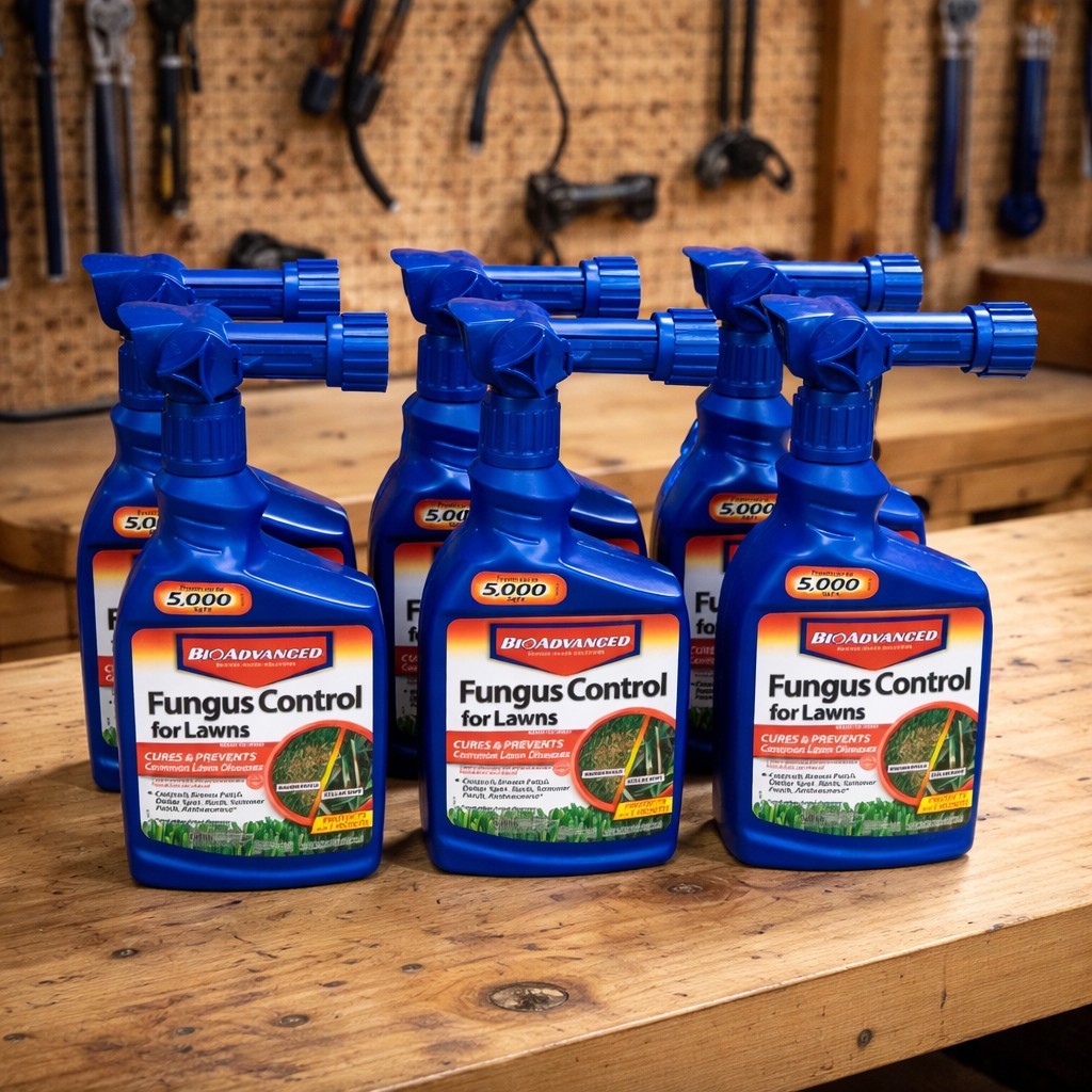 (6) BioAdvanced Fungus Control For Lawns Disease Prevention 32 Fl Oz