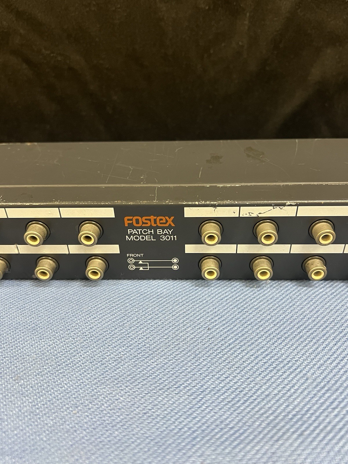 Fostex 3011 RCA/Component Patch Bay Panel - 19" Rack Mount Unit Free Shipping